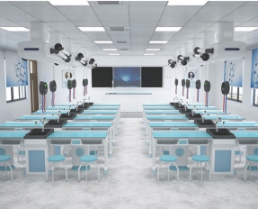 鋁(lǚ)塑吊頂化學實(shí)驗室-實驗室配(pei)件